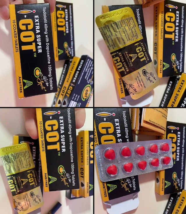 印度紅魔EXTRA SUPER I -COT、印度紅魔超級周末丸、紅魔超級周末丸、犀利士雙效片、印度犀利士雙效片